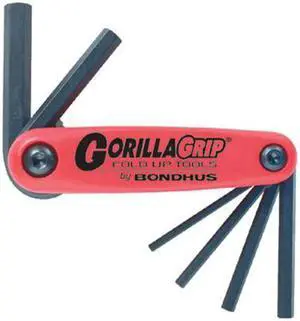 Bondhus 116-12592 1.5Mm-6Mm Gorilla Grip Foldup Tool Set
