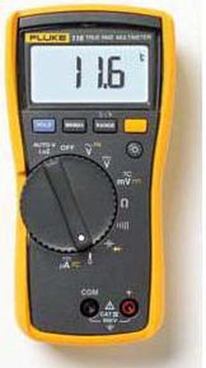 Fluke 116 HVAC/R Multimeter with temperature and microamps