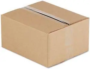 Universal 670999 Corrugated Kraft Shipping Carton  10w x 12l x 6h  25 per Bundle  Brown