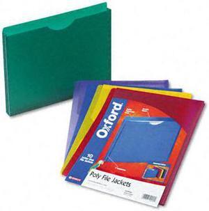 Pendaflex File,Poly Jkt 1" Ltr,Ast 50990