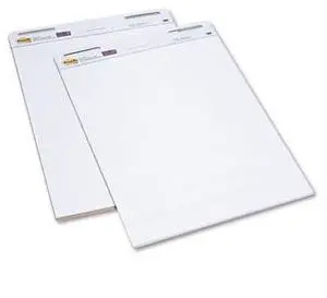 Post-it 559 Easel Pads Self-Stick Easel Pads, 25 x 30, White, 2 30-Sheet Pads/Carton