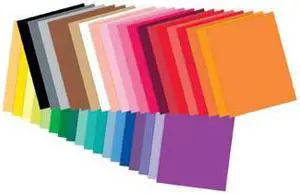 Tru-Ray Construction Paper, 76lb, 9 x 12, Black, 50/Pack 103029