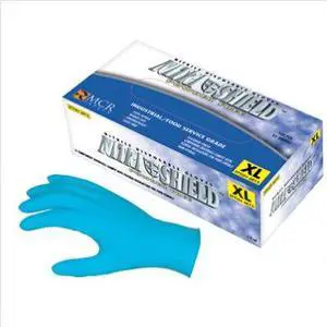 Memphis Glove 127-6015L Lrg 4 Mil Nitrishield Disposable Glove Pwdr Free