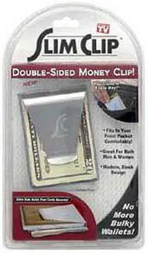 Ontel SCCH-MC12 Double Sided Money Clip - Pack of 12