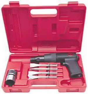 CHICAGO PNUEMATIC 7110K Low Vibration Air Hammer Kit With Chisels