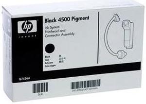 HP Q7456A TIJ2.50 HP 4500 Pigment Black Printhead & Connector Assembly
