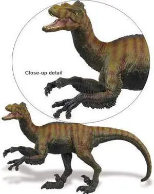 Safari 30001 Velociraptor Dinosaur Miniature