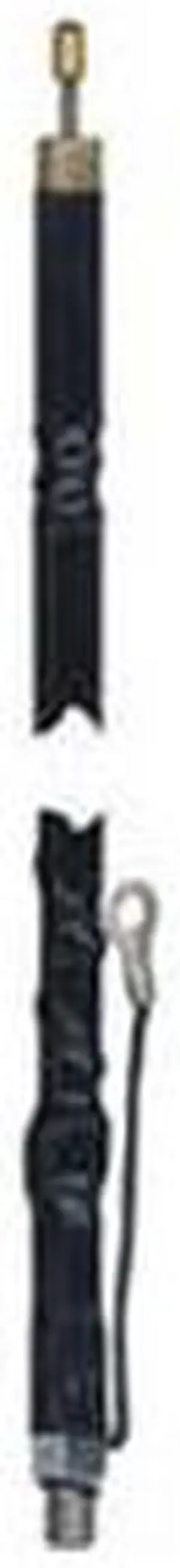 Wilson Antennas 305-483 3 ft. Silver Load FGT Series Fiberglass Whip Black