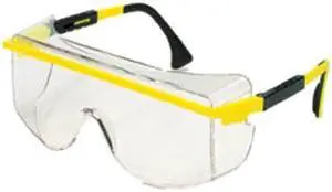 Uvex by Sperian 763-S2508 Uvex Astro Otg 3001 Safety Spectacle Black Frame