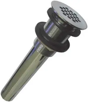 Kingston Brass KB4001 Kingston Solid Grid Drain For Vessel Sink - Polished Chrome