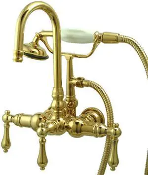 LEG TUB FILLER W/HANDSHOWER PVD (3)CCML2