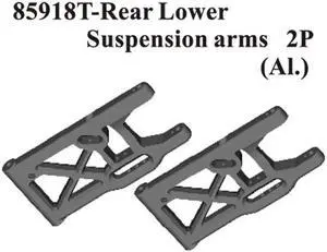 Redcat Racing 85918 2 Pieces Aluminum Rear Lower Suspension Arms