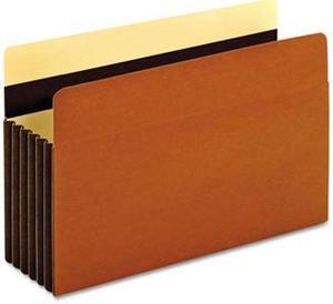 Globe-Weis 15446HD Redrope File Pocket, 7" Expansion, Legal, 5/PK