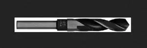 Drill America DWDRSD1-13-64 1.20 in. .5 in. Reduced Shank HSS Silver and Deming Drill Bit, Qualtech