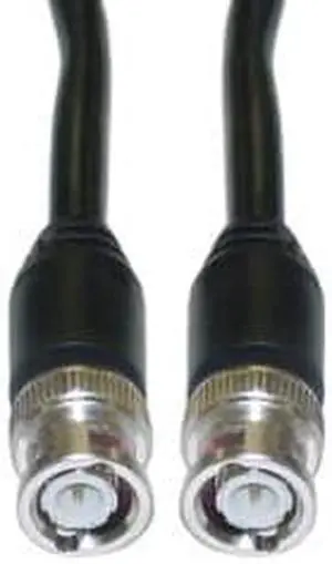 CableWholesale 10X3-011HD BNC RG59-U Coaxial Cable  Black  BNC Male  100 foot