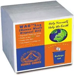 Cleanwaste D019W12 Go Anywhere 12-Pack Waste Kits