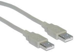 CableWholesale 10U2-02110 USB 2.0 Type A Male to Type A Male Cable  10 foot
