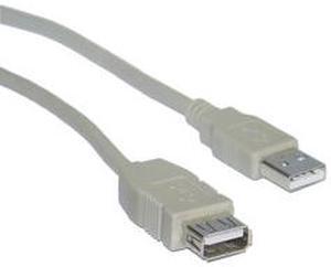 CableWholesale 10U2-02110E USB 2.0 Extension Cable  Type A Male to Type A Female  10 foot