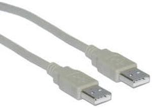 CableWholesale 10U2-02115 USB 2.0 Type A Male to Type A Male Cable  15 foot