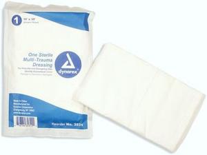 Dynarex 3531 10x30 Multi Trauma Dressing Sterile