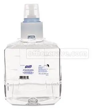 Gojo 190402CT Adv. Green Cert. Instant Hand Sanitizer Refill, 1200mL, Fragrance-Free, 2-Ctn
