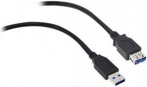 CableWholesale 10U3-02110EBK USB 3.0 Extension Cables