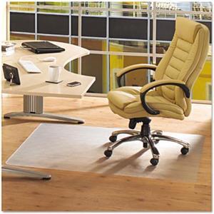 Floortex PF1215225EV ClearTex Advantagemat Phthalate Free PVC Chair Mat for Hard Floors, 48 x 60