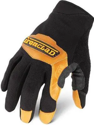 IRONCLAD PERFORMANCE WEAR RWC2-03-M Ranchworx(R) Mechanics Gloves, Goatskin
