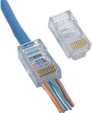 Platinum Tools EZ-RJ45 Cat5e Connector (50 Pack) (100003C)