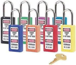 No. 411 Safety Lockout Padlocks