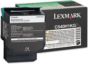LEXMARK LEXC540H1KG Lexmark Br X544N - 1-Hi Rtn Prog Black