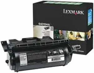 Lexmark International LEX64015HA Print Cartridge- High Yield- 21000 Page Yield- Black