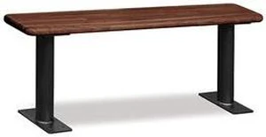 Salsbury 77784DRK 18 In. H X 48 In. W X 9.50 In. D Wood Locker Bench In Dark Salsbury 77784DRK 18 In. H X 48 In. W X 9.50 In. D Wood Locker Bench In Dark