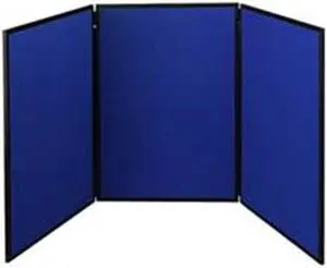 Quartet SB93513Q, Quartet 3-Panel Tabletop Display, QRTSB93513Q, QRT SB93513Q