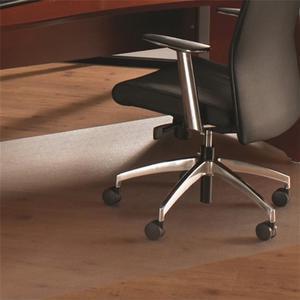 Floortex 1215015019ER 60" X 60" Cleartex xxl Ultimat for Hard Floors & Low/Medium Pile Carpets - 1.9mm - Clear - Square