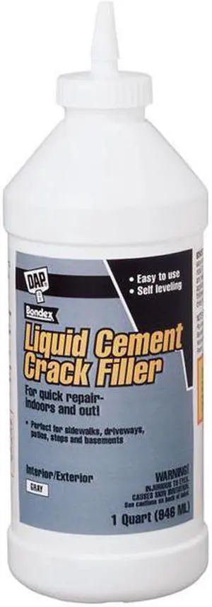 DAP 37584 1 qt. Gray Liquid Cement Crack Filler