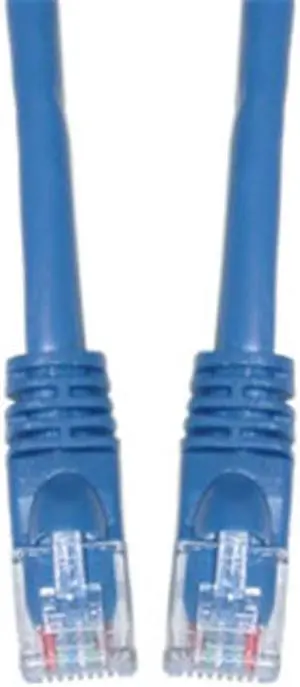 CableWholesale 10X6-061150 Cat5e Blue Ethernet Patch Cable  Snagless Molded Boot  150 foot