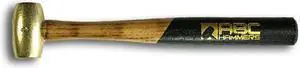 ABC Hammers ABC1BW 1 Lb. Brass Hammer With 12 In. Wood Handle