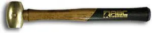 ABC Hammers ABC2BW 2 Lb. Brass Hammer With 15 In. Wood Handle