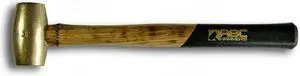 ABC Hammers ABC4BW 4 Lb. Brass Hammer With 18 In. Wood Handle
