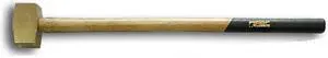 ABC Hammers ABC10BW 10 Lb. Brass Hammer With 36 In. Wood Handle