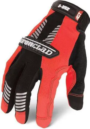 IRONCLAD PERFORMANCE WEAR IVO2-06-XXL I-Viz(R) Hi-Vis Mechanics Gloves,