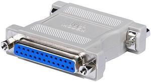 Monoprice 1140 DB25 F&F Null Modem Adaptor