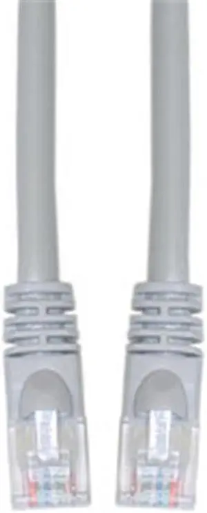 CableWholesale 10X8-02150 Cat6 Gray Ethernet Patch Cable, Snagless Molded Boot, 50 foot