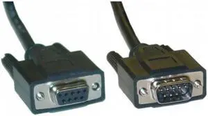 CableWholesale 10D1-03215BK DB9 Serial Cables