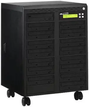 Vinpower Digital Econ-S15T-DVD-BK Econ Series 1 to 15 Target DVD CD Disc Duplicator Tower