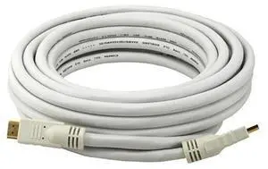 Monoprice Commercial Series Standard HDMI Cable, 25ft White