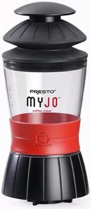 PRESTO 02835 MyJo Single Cup Coffee Maker, Red