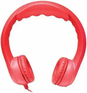Hamilton Buhl KIDS-RED Flex-Phones Foam Headphones - Red