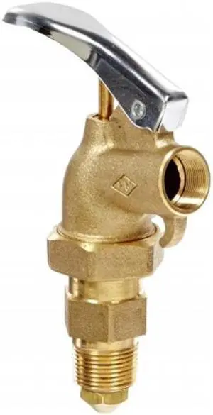 GAV 272037 Drum Faucet,3/4 In,Self-Closing,Brass